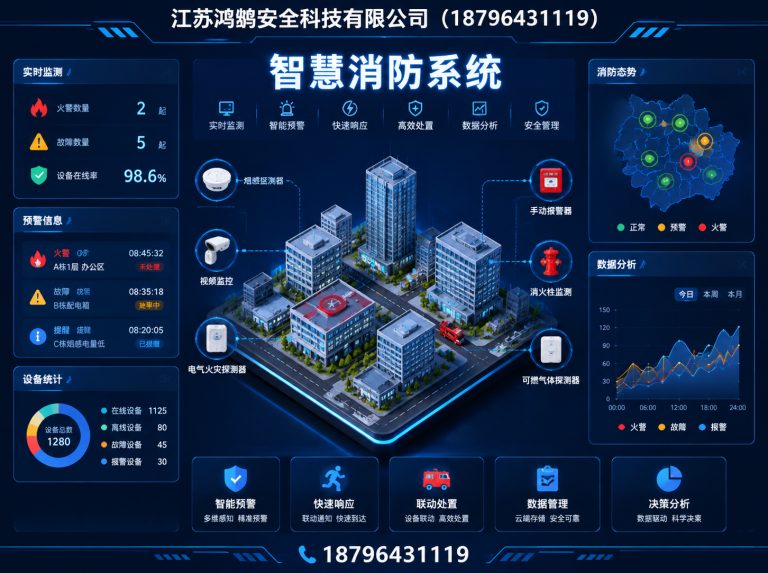 忻州智慧消防系统展示图