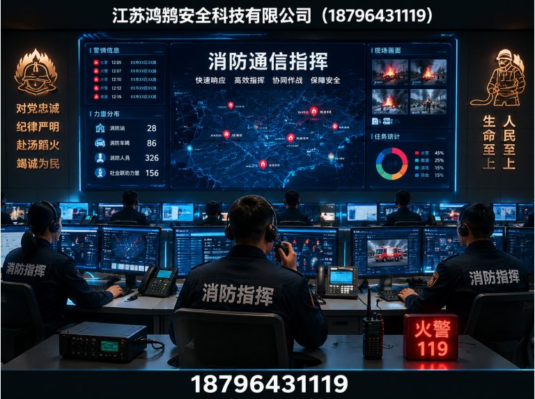 忻州应急指挥系统展示图